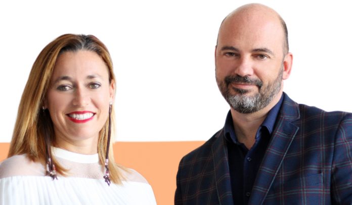 Billie Sastre y Franc Carreras, cofundadores de Mamis Digitales