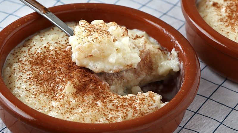 Como hacer arroz con leche