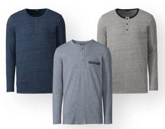 Los 'superprecios' de Lidl: jerséis y otras prendas por menos de 10 euros 3 Merca2.es camisetas manga larga hombre Lidl