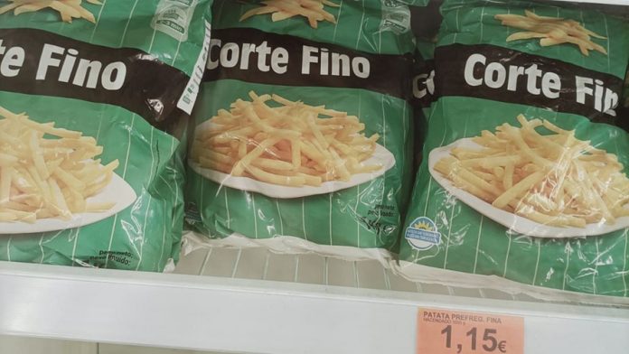 patatas fritas congeladas Mercadona