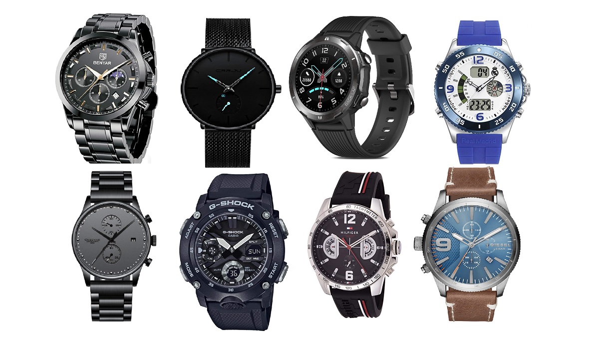 Real Madrid, Diesel y Tommy Hilfiger: 8 relojes masculinos de superoferta en Amazon perfectos para San Valentín