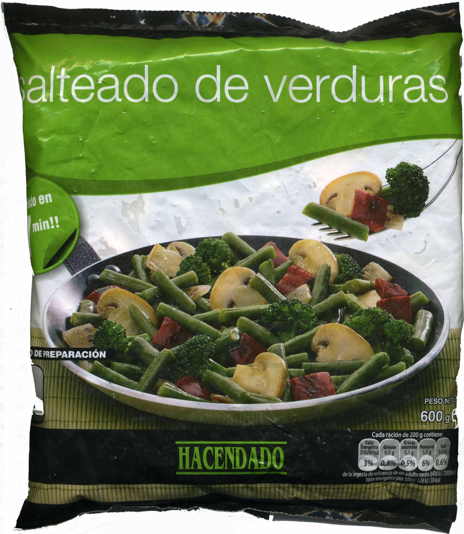 salteado de verdura con brocoli 