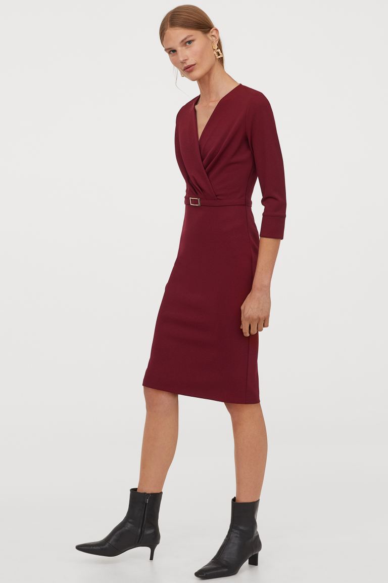 vestido punto h&m