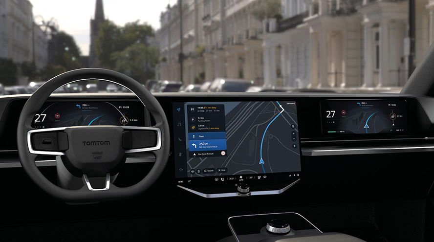 Navega con TomTom desde la nube con y sin conexión