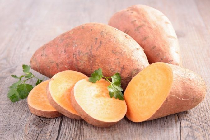 batata mas potasio que el platano