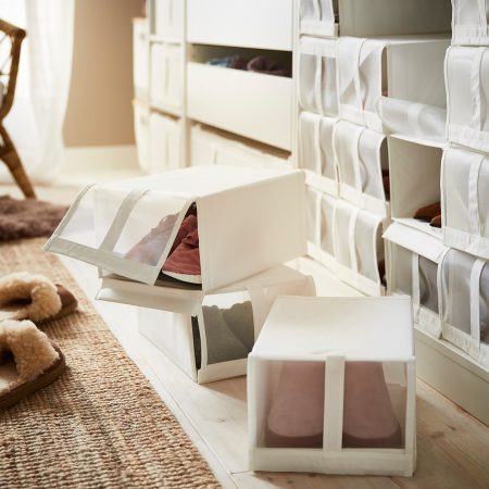 ¿Cómo obtener la caja para organizar zapatos por Ikea?