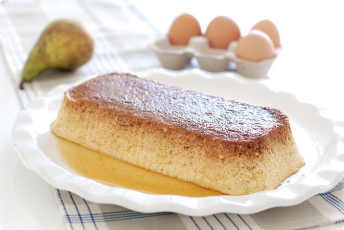 ¿Cuáles son los ingredientes que se utilizan para preparar este flan de Arguiñano?