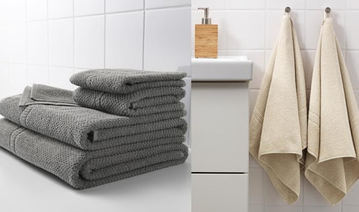 Las toallas de baño de Ikea