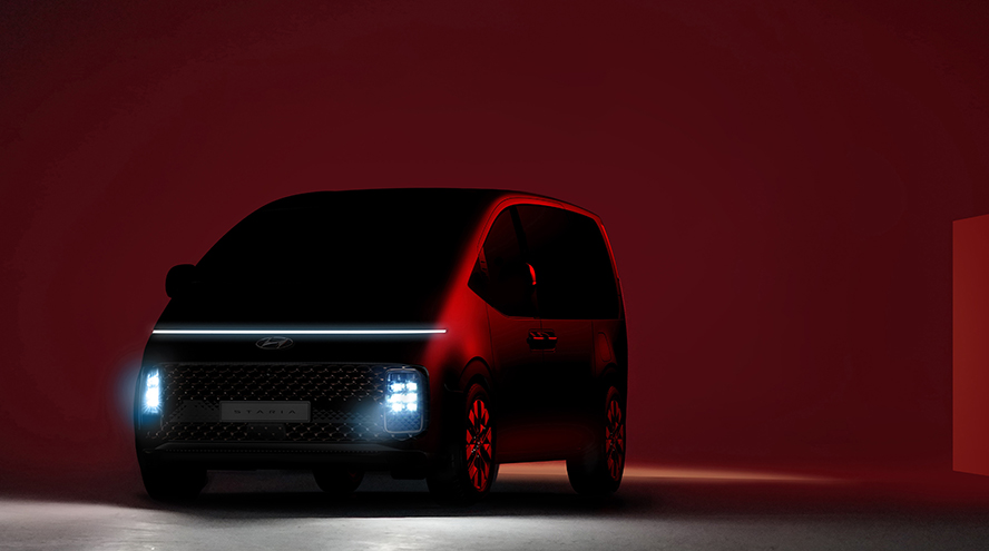 Se asoma el futurista monovolumen STARIA Premium de Hyundai