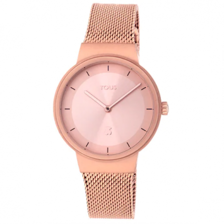 Screenshot 2021 03 17 Reloj Rond Mesh de acero IP rosado Merca2.es