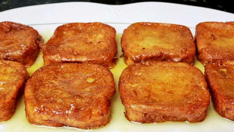 Torrijas con miel Merca2.es