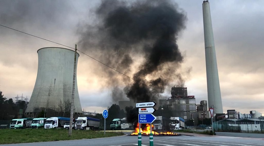 Endesa eleva la presión en As Pontes y las comarcas se movilizan