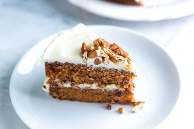 bizcocho de nueces y zanahoria, receta