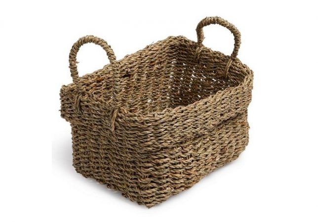 cesta de rafia primark