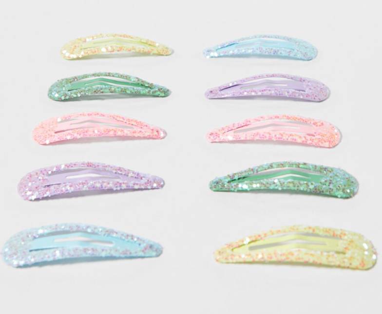 clips brillantina