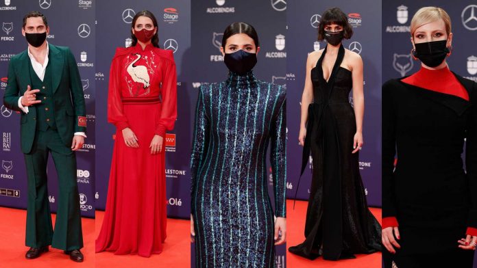 El de Megan Montaner y otros vestidos de infarto en los Premios Feroz