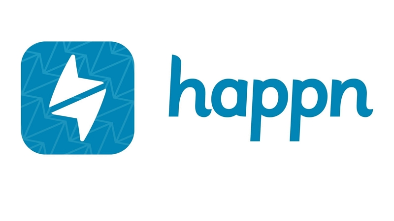 Happn logo, aplicaicones para ligar