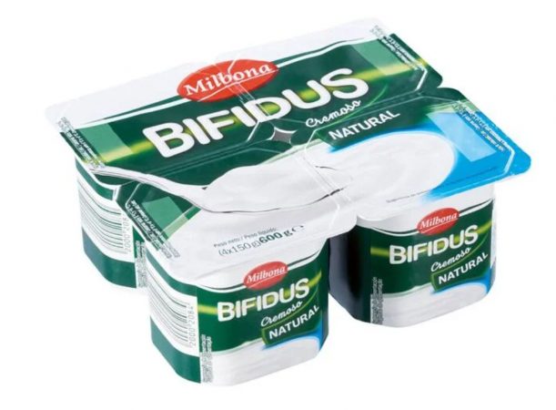 YOGURES BÍFIDUS NATURALES CREMOSOS DE LIDL