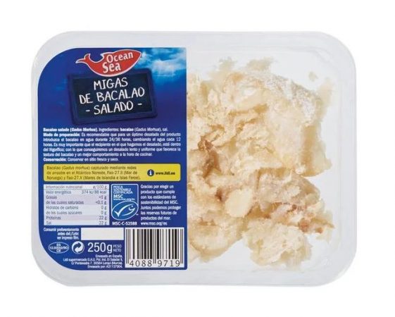 ATENTO A ESTE CHOLLO DE LIDL: BACALAO DESMIGADO POR MENOS DE 3 EUROS