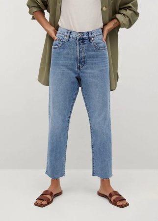 Mango: vestidos y pantalones con los que lucirás una talla menos 29 Merca2.es jeans rectos mango