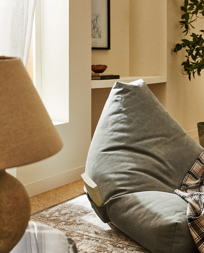 puff de algodon zara home