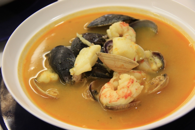 sopa de pescado de Arguiñano