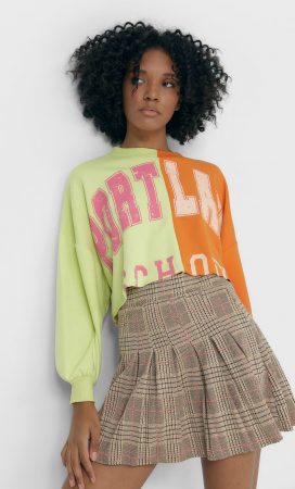 sudadera crop