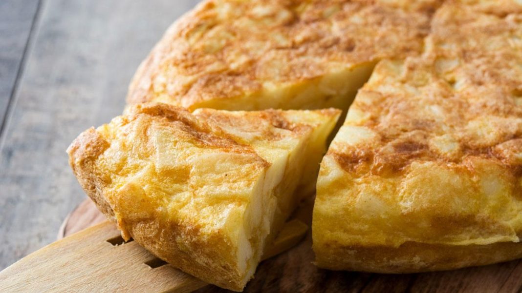 tortilla de patatas light