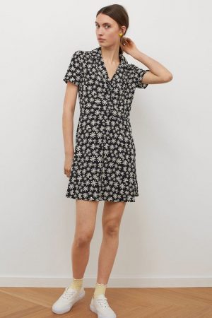 vestido camisero h&m