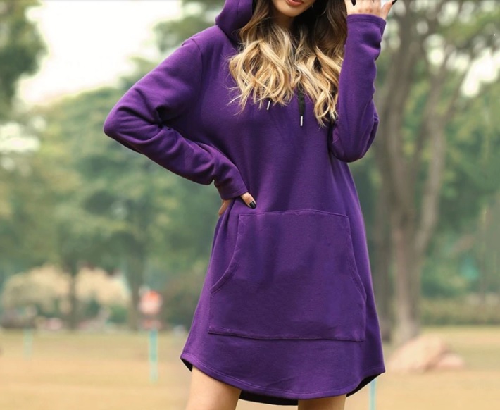 vestido sudadera