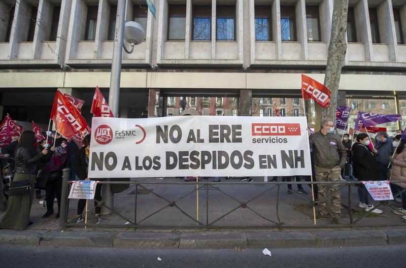Los trabajadores afectados por ERE bajan un 1,3% en enero
