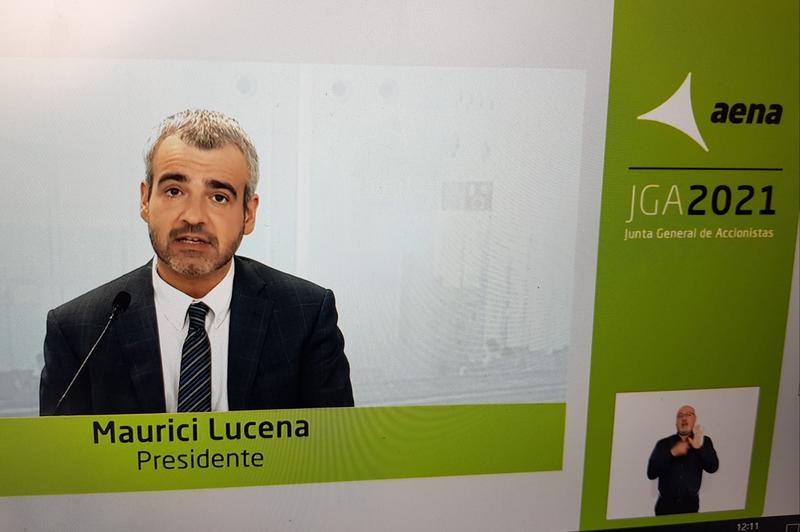 Aena registra pérdidas de 241,2 M€ hasta marzo por efecto del Covid