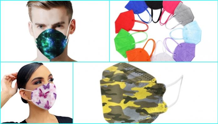 Aliexpress mascarillas FFP2 de colores y estampados muy económicas para combinar con tus prendas