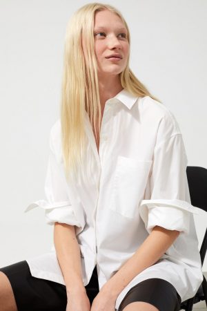 Camiseta oversize de algodón