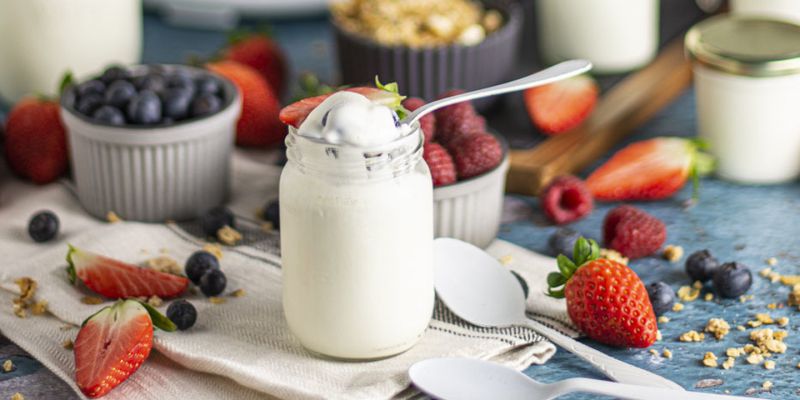 El yogur desnatado puede inducir a la osteoporosis