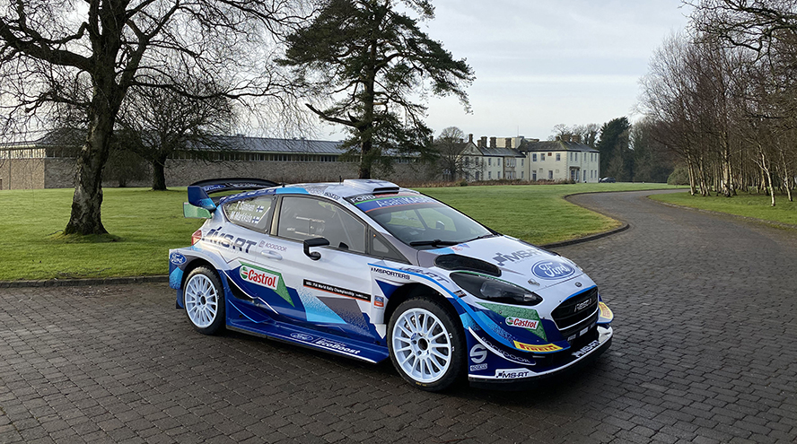 Electricidad en los motores Ford para el Mundial de Rallyes de 2022