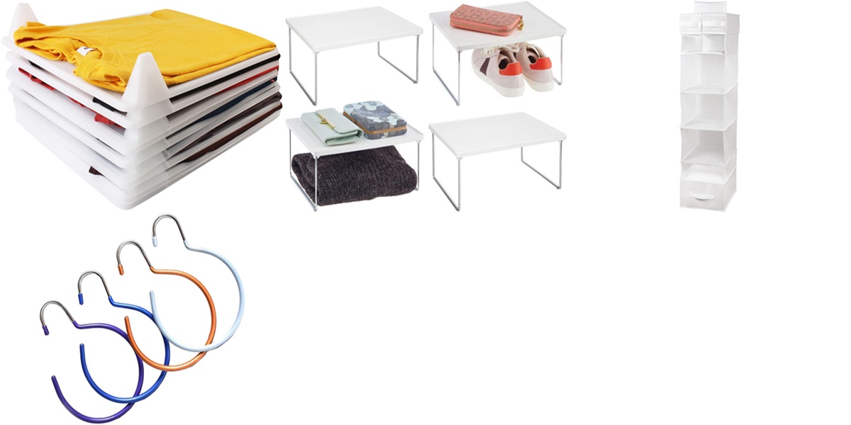 Amazon: 10 accesorios de almacenaje que te harán MUY FÁCIL el cambio de armario