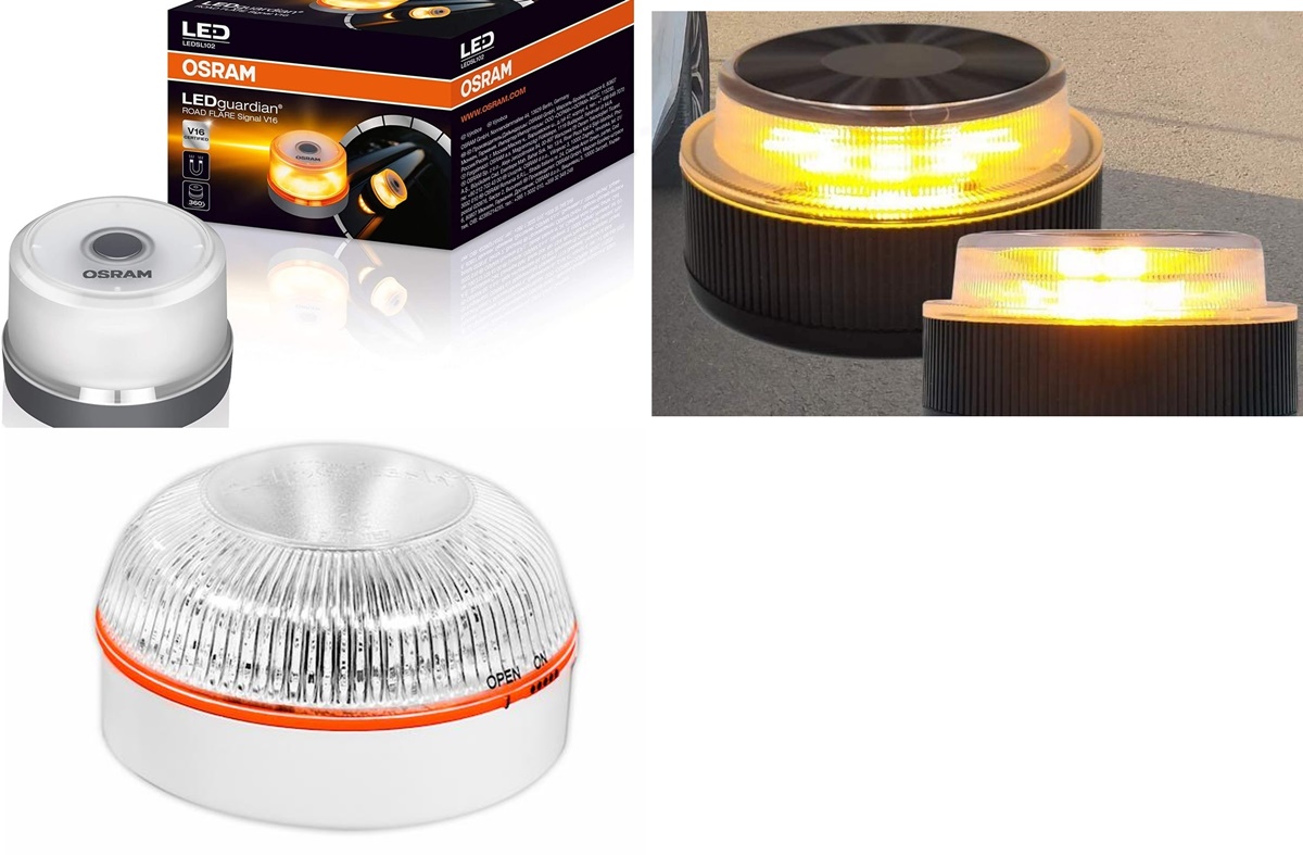 Amazon: 10 chollos en luces de advertencia LED OSRAM para cumplir con los requisitos de la DGT