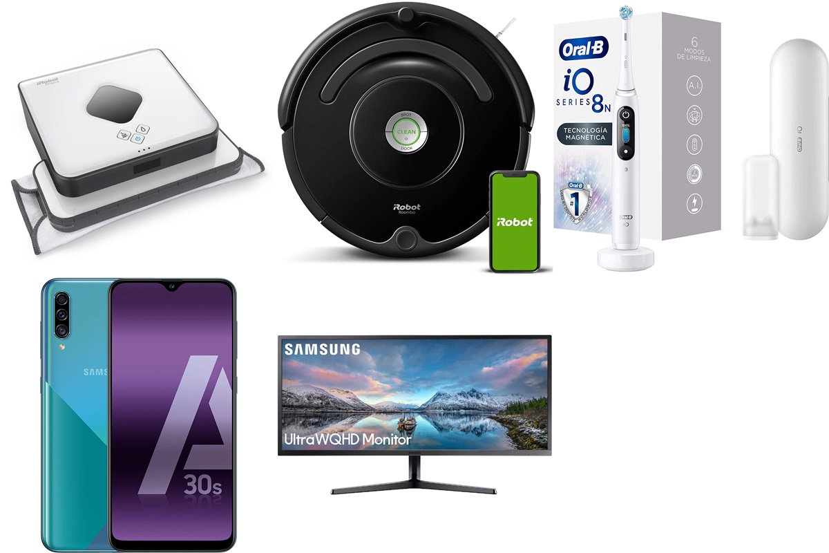 Oral B, Samsung y iRobot: 10 ofertas increíbles que no puedes dejar escapar HOY EN AMAZON