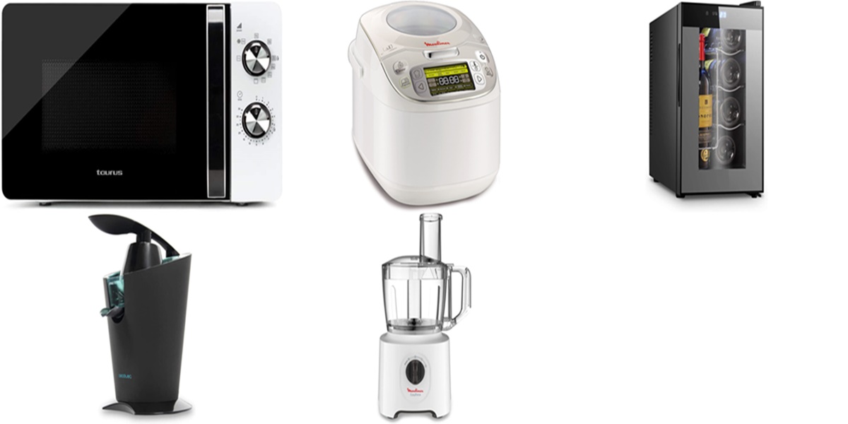 Moulinex, Cecotec y Taurus: pequeños electrodomésticos a precios increíbles en Amazon