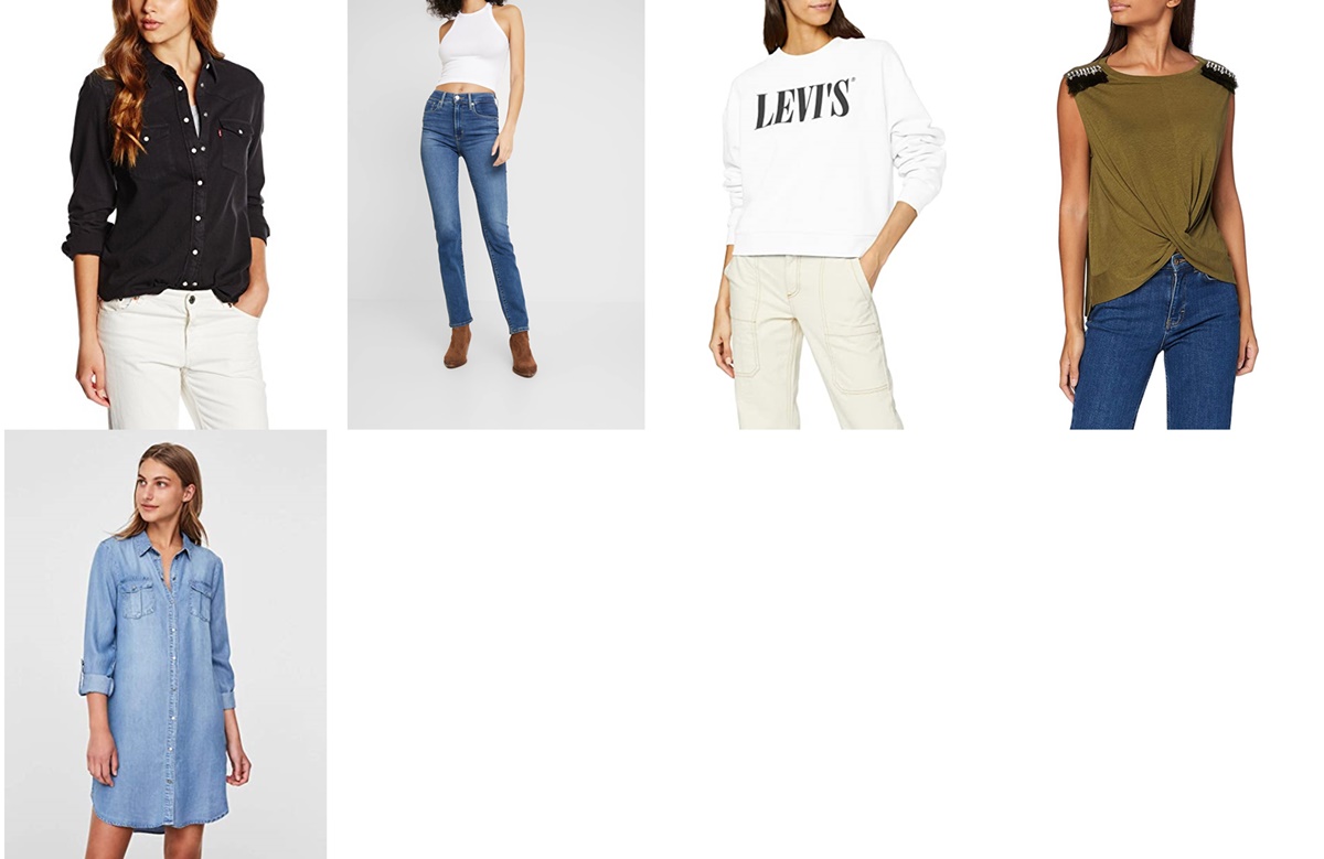 Guess, Vero Moda y Levi’s: ropa preciosa primaveral a precio de infarto en Amazon