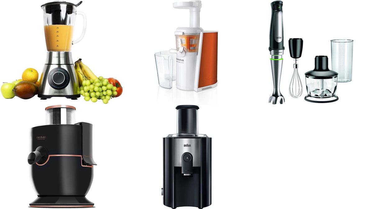 Taurus, Braun y Cecotec: batidoras y licuadoras perfectas para hacer smoothies y granizados en Amazon