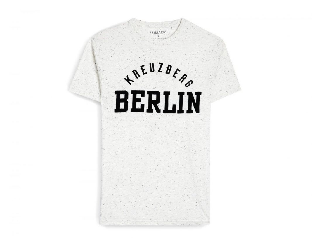 camiseta Berlín de Primark