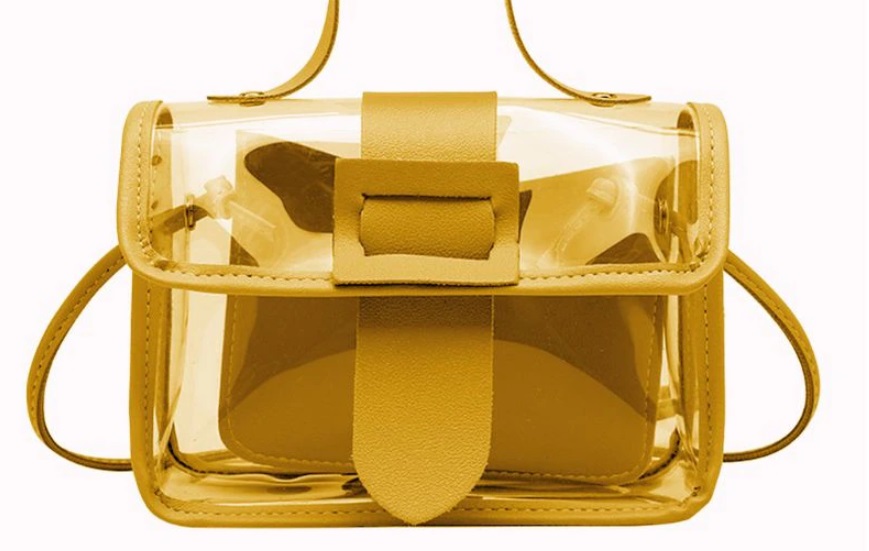 bolso transparente