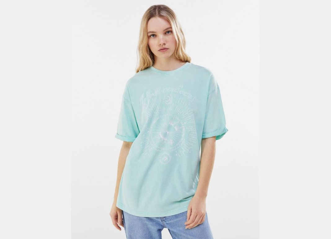 camiseta Bershka