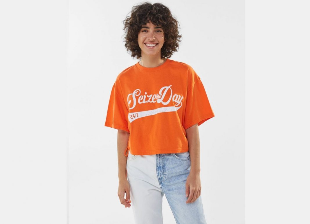 camiseta de Bershka