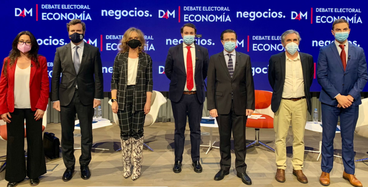 PP y Vox cumplen el pacto de no agresión en el debate económico por Madrid