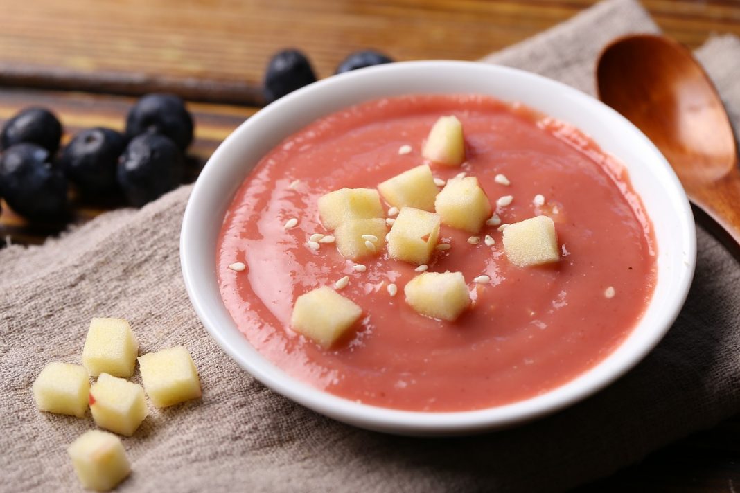 Gazpacho de fresa, Jordi Cruz