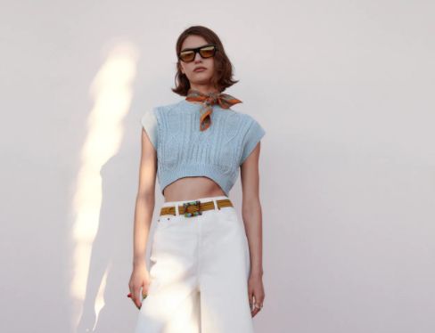 chaleco zara