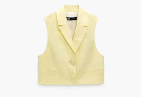 chaleco zara 